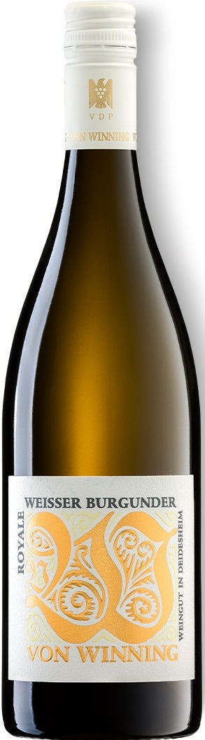 Weißer Burgunder Royale Weingut von Winning